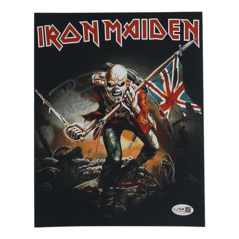 Nicko McBrain Signed 8x10 Photo (JSA) at PristineAuction.com Nicko McBrain Signed 8x10 Photo (JSA) at PristineAuction.com