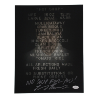 Larry Thomas Signed "Seinfeld" 11x14 Photo Inscribed "No Soup For You!" (JSA) at PristineAuction.com