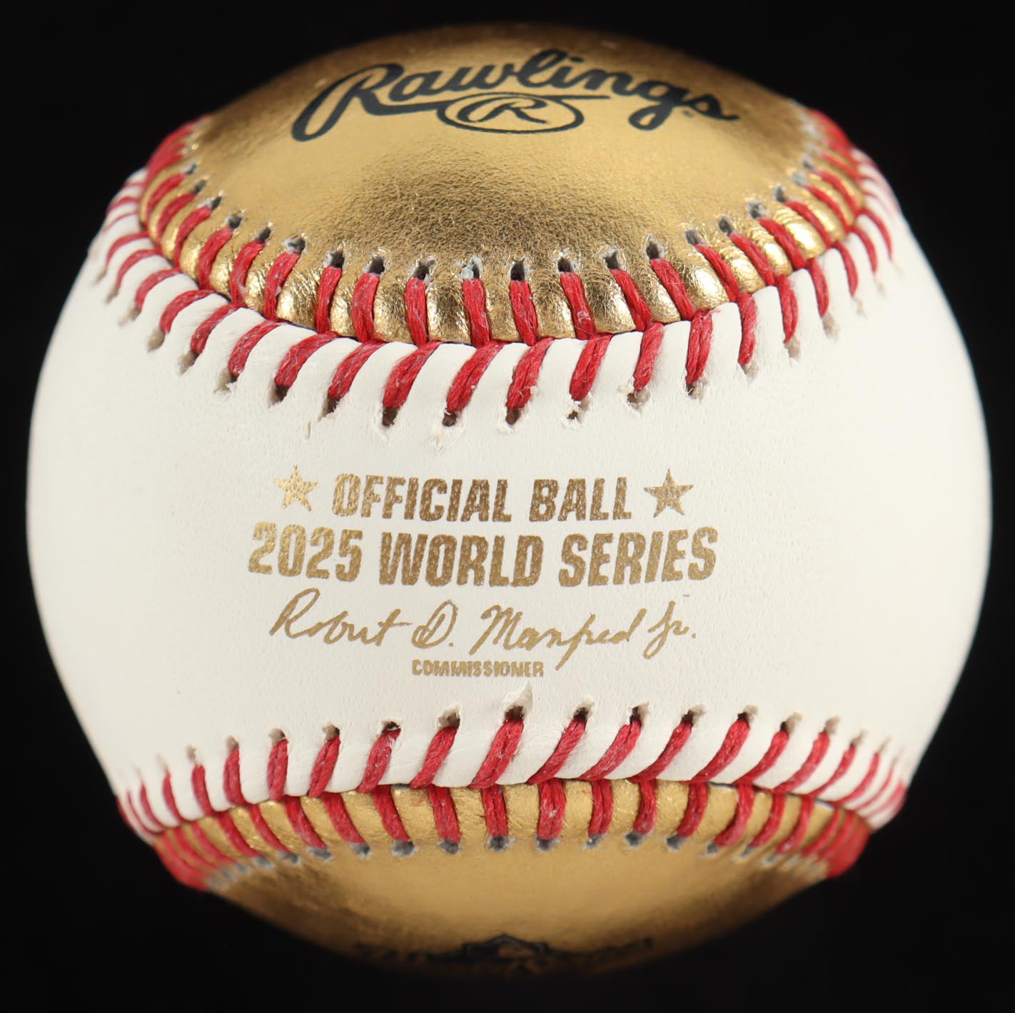 2025 Dodgers World Series Gold Panel Baseball in Display Case at PristineAuction.com 2025 Dodgers World Series Gold Panel Baseball in Display Case at PristineAuction.com