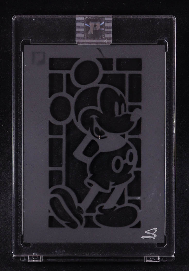 Stained Glass Mickey | Disney | Original Art Sketch Card by Scott Cook (Original Art) at PristineAuction.com Stained Glass Mickey | Disney | Original Art Sketch Card by Scott Cook (Original Art) at PristineAuction.com