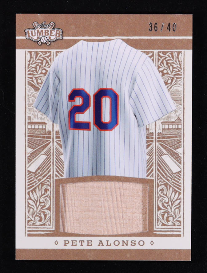 Pete Alonso 2025 Leaf Lumber #GL92 #36/40 at PristineAuction.com Pete Alonso 2025 Leaf Lumber #GL92 #36/40 at PristineAuction.com