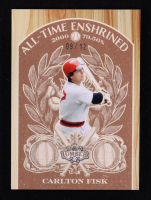 Carlton Fisk 2025 Leaf Lumber All-Time Enshrined #AE8 #09/12 at PristineAuction.com