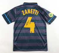 Javier Zanetti Signed Inter Milan Umbro Authentic Jersey (Beckett) at PristineAuction.com