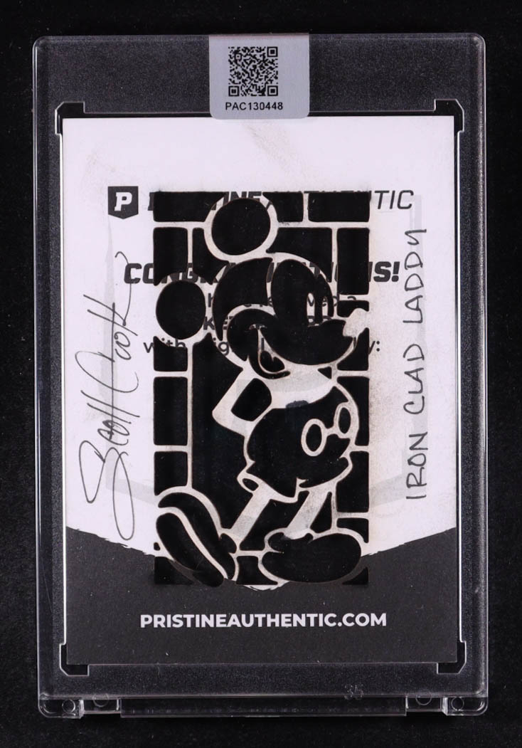 Iron Clad Laddy | Disney | Original Art Sketch Card by Scott Cook (Original Art) at PristineAuction.com Iron Clad Laddy | Disney | Original Art Sketch Card by Scott Cook (Original Art) at PristineAuction.com