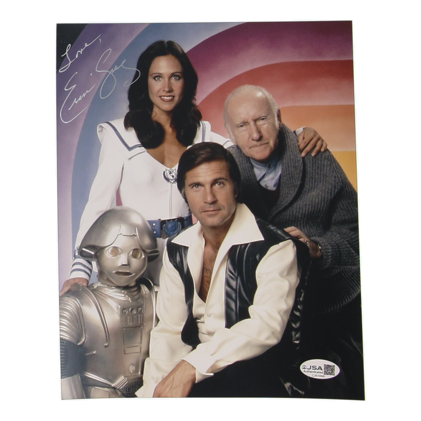 Erin Gray Signed "Buck Rogers in the 25th Century" 8x10 Photo Inscribed "Love" (JSA) at PristineAuction.com Erin Gray Signed "Buck Rogers in the 25th Century" 8x10 Photo Inscribed "Love" (JSA) at PristineAuction.com