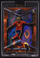 Lamine Yamal 2024 Wild Card Alumination Orange Lava #ABCLY4 RC #18/40 at PristineAuction.com