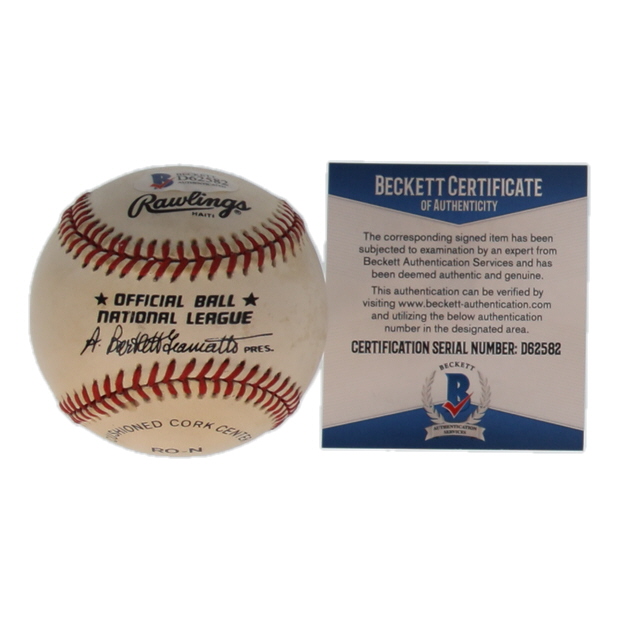 Sandy Amoros Signed ONL Baseball (Beckett) at PristineAuction.com Sandy Amoros Signed ONL Baseball (Beckett) at PristineAuction.com