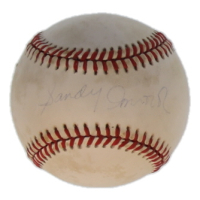 Sandy Amoros Signed ONL Baseball (Beckett) at PristineAuction.com