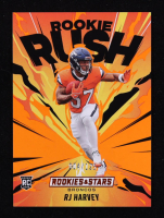 RJ Harvey 2025 Rookies & Stars Rookie Rush #15 #004/125 RC at PristineAuction.com