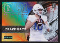 Drake Maye 2023 Wild Card QB1 On The Clock Pick is in Rainbow Rainbow #OCWDM2 SP RC at PristineAuction.com