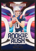 Drake Maye 2024 Rookies and Stars Rookie Rush #16 RC at PristineAuction.com