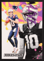 Drake Maye 2024 Rookies and Stars Rookie Exclusive #3 RC at PristineAuction.com