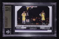 Luka Doncic / Lebron James 2024-25 Panini Instant Legendary Tendem #343 (BGS 9.5) at PristineAuction.com