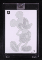 Silver Mickey | Disney | Original Art Sketch Card by Scott Cook (Original Art) at PristineAuction.com