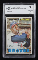 Hank Aaron 1967 Topps UER #250 (BCCG 7) at PristineAuction.com
