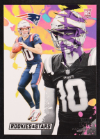 Drake Maye 2024 Rookies and Stars Rookie Exclusive #3 RC at PristineAuction.com