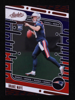 Drake Maye 2024 Absolute Red #103 RC at PristineAuction.com