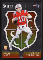 Drake Maye 2024 Select Select Certified Rookies #3 RC at PristineAuction.com