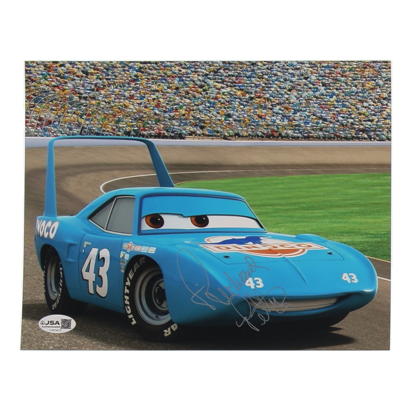 Richard Petty Signed "Cars" 8x10 Photo (JSA) at PristineAuction.com Richard Petty Signed "Cars" 8x10 Photo (JSA) at PristineAuction.com