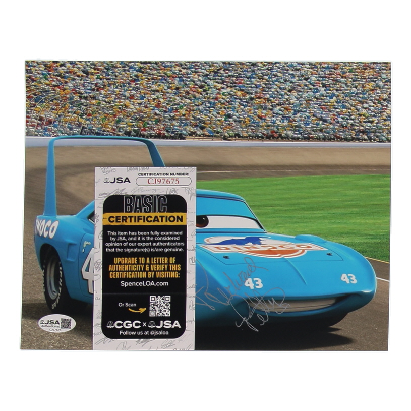 Richard Petty Signed "Cars" 8x10 Photo (JSA) at PristineAuction.com Richard Petty Signed "Cars" 8x10 Photo (JSA) at PristineAuction.com