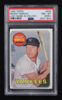 Mickey Mantle 1969 Topps Last Name In Yellow #500 (PSA 8) at PristineAuction.com