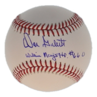 Don Gullett Signed OML Baseball Inscribed "Willie Mays HR #660" (JSA) at PristineAuction.com