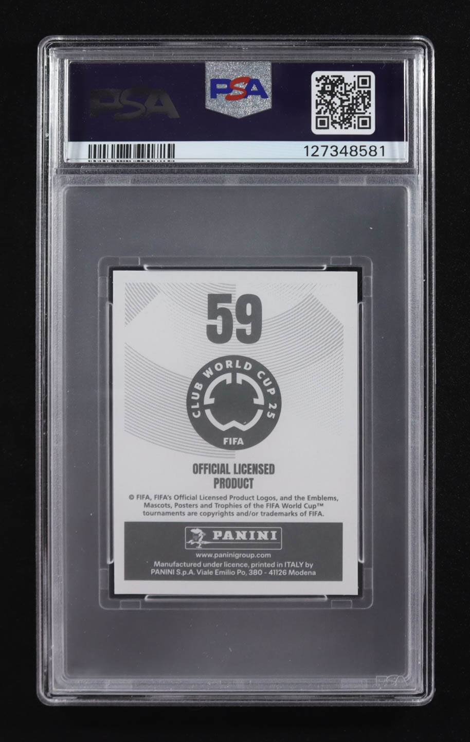 Lionel Messi 2025 FIFA Club World Cup Stickers #59 (PSA 9) at PristineAuction.com Lionel Messi 2025 FIFA Club World Cup Stickers #59 (PSA 9) at PristineAuction.com