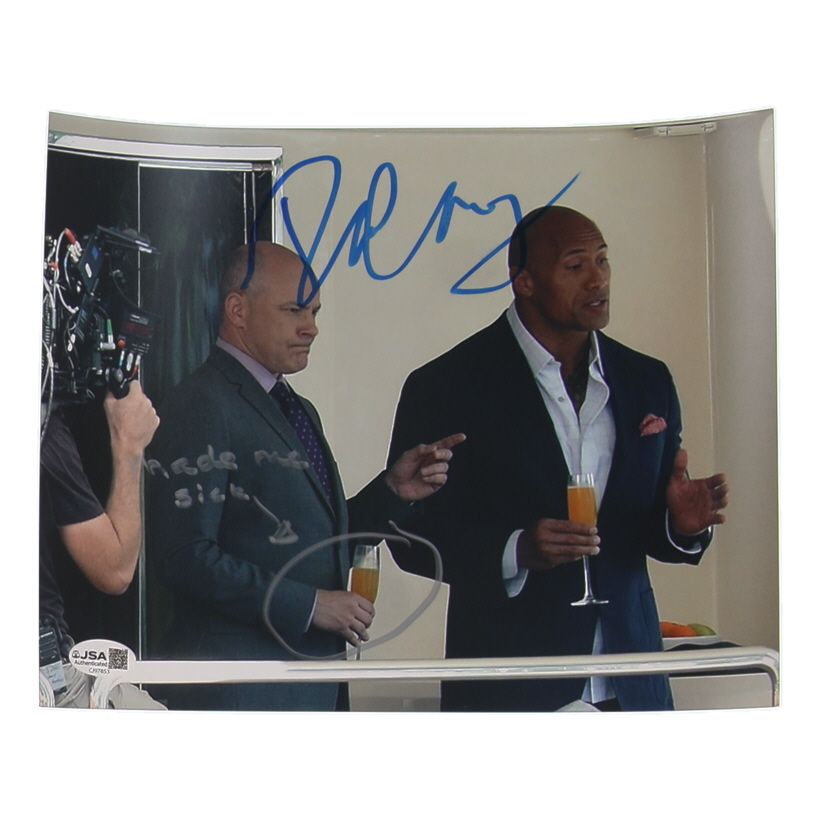 Rob Corddry Signed "Ballers" 8x10 Photo Inscribed "Made Me Sick" (JSA) at PristineAuction.com Rob Corddry Signed "Ballers" 8x10 Photo Inscribed "Made Me Sick" (JSA) at PristineAuction.com