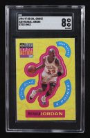 Michael Jordan 1996-97 Upper Deck Collector's Choice Super Action Stick UMS 2 #10 (SGC 8) at PristineAuction.com