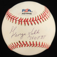 George Kell Signed OAL Baseball Inscribed "HOF 83" (PSA) at PristineAuction.com