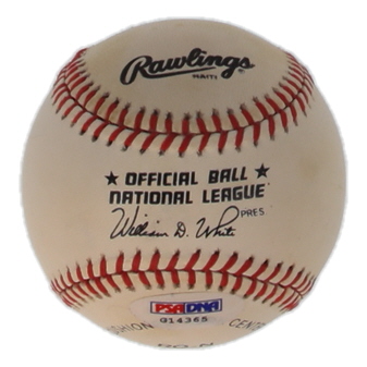 Al Barlick Signed ONL Baseball (PSA) at PristineAuction.com Al Barlick Signed ONL Baseball (PSA) at PristineAuction.com
