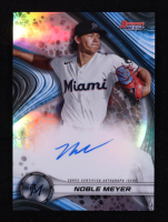 Noble Meyer 2024 Bowman's Best Best of '24 Autographs Refractors #B24NM at PristineAuction.com