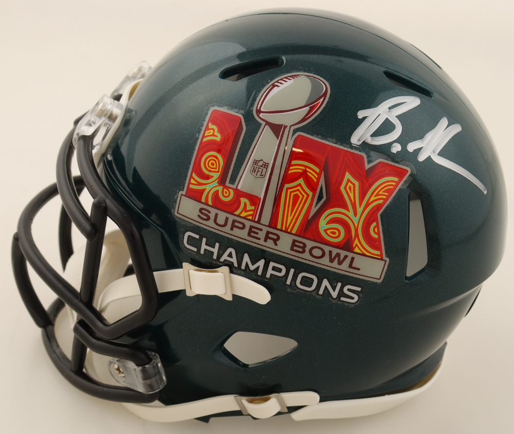 Brandon Graham Signed Eagles Super Bowl LIX Speed Mini Helmet (Beckett) at PristineAuction.com Brandon Graham Signed Eagles Super Bowl LIX Speed Mini Helmet (Beckett) at PristineAuction.com