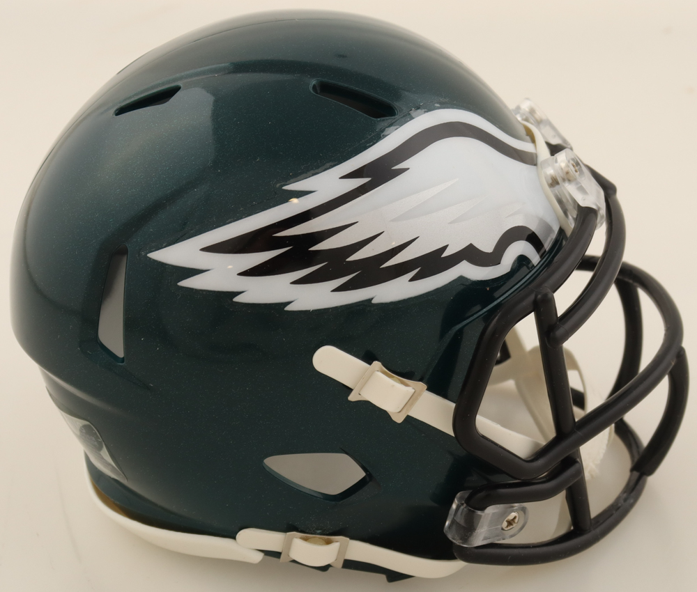 Milton Williams Signed Eagles Super Bowl LIX Champions Speed Mini Helmet (JSA) at PristineAuction.com Milton Williams Signed Eagles Super Bowl LIX Champions Speed Mini Helmet (JSA) at PristineAuction.com
