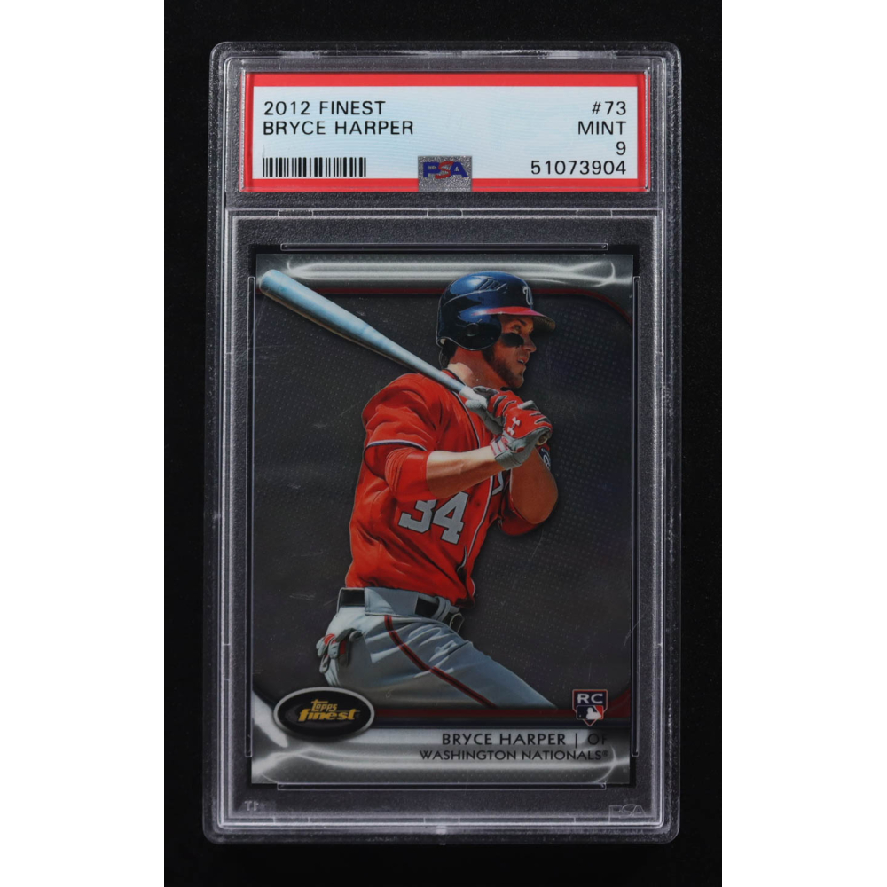 Bryce Harper 2012 Topps Finest #73 RC (PSA 9) at PristineAuction.com