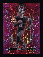 Kyle Pitts 2024 Panini Mosaic Mosaic No Huddle Pink #11 #06/20 at PristineAuction.com