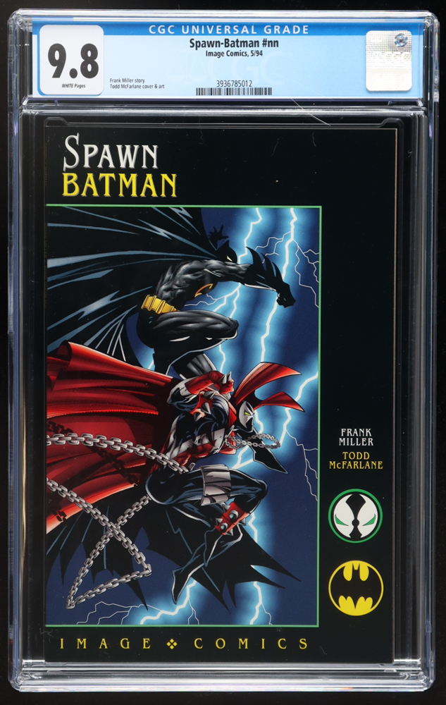 1994 "Spawn-Batman" Issue #nn Image Comic Book (CGC 9.8) at PristineAuction.com 1994 "Spawn-Batman" Issue #nn Image Comic Book (CGC 9.8) at PristineAuction.com