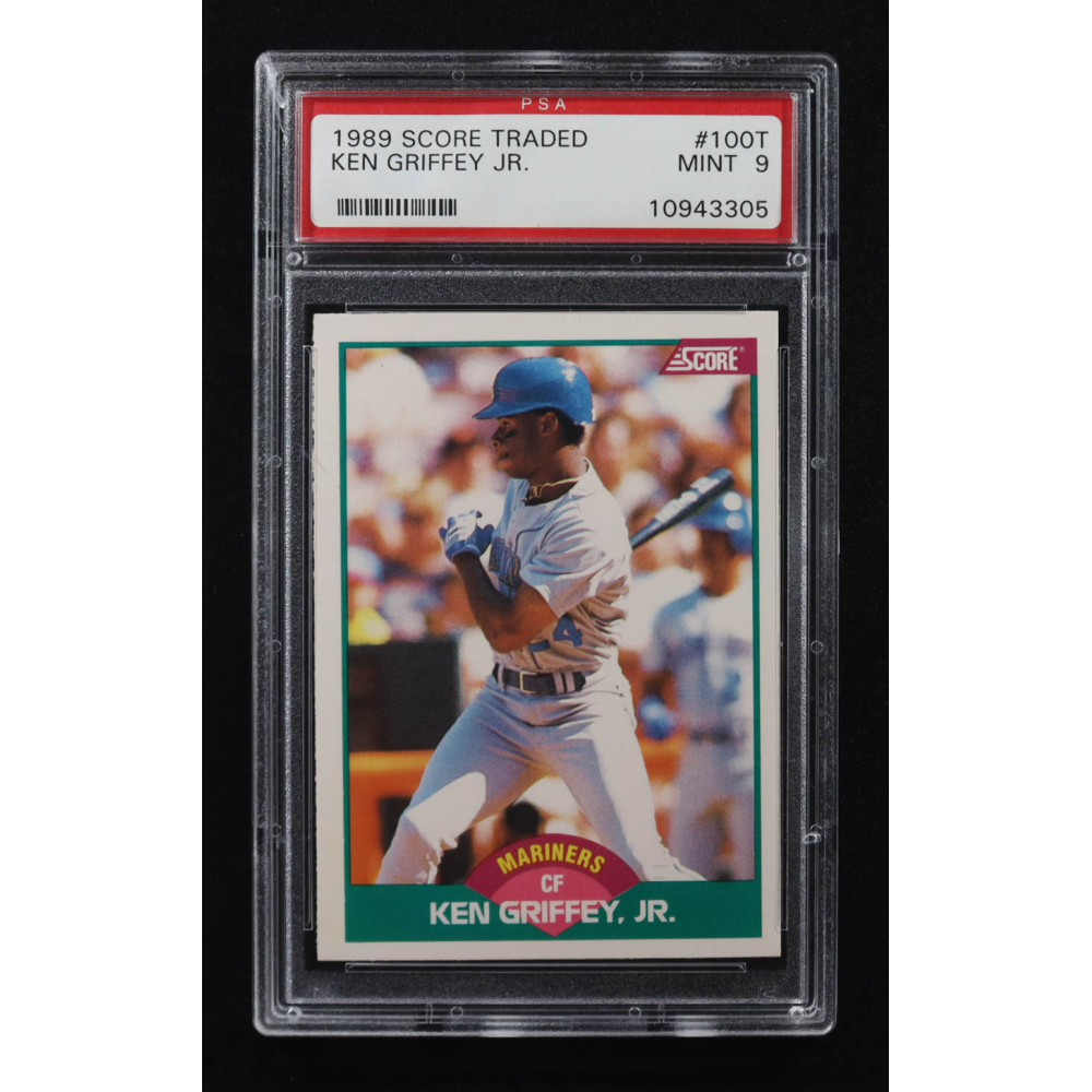Ken Griffey Jr. 1989 Score Traded #100T RC (PSA 9) at PristineAuction.com