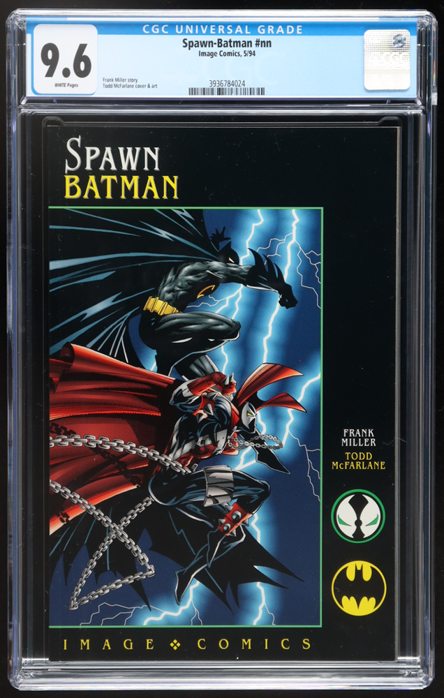 1994 "Spawn-Batman" Issue #nn Image Comic Book (CGC 9.6) at PristineAuction.com 1994 "Spawn-Batman" Issue #nn Image Comic Book (CGC 9.6) at PristineAuction.com