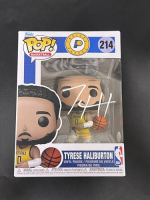 Tyrese Haliburton Signed Pacers #214 Funko Pop! Basketball Vinyl Figure (JSA) at PristineAuction.com