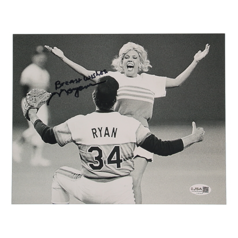 Morganna Roberts Signed 8x10 Photo with Inscription (JSA) at PristineAuction.com Morganna Roberts Signed 8x10 Photo with Inscription (JSA) at PristineAuction.com