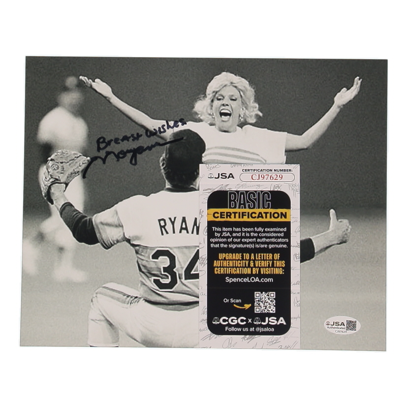 Morganna Roberts Signed 8x10 Photo with Inscription (JSA) at PristineAuction.com Morganna Roberts Signed 8x10 Photo with Inscription (JSA) at PristineAuction.com