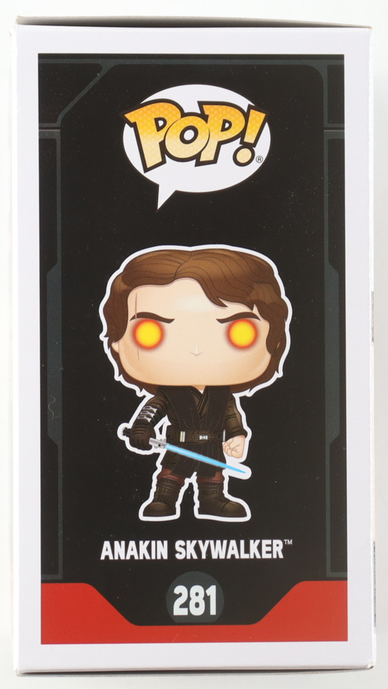 Hayden Christensen Signed "Star Wars" #281 Anakin Skywalker Bobble-Head Funko Pop! Vinyl Figure (Beckett) at PristineAuction.com Hayden Christensen Signed "Star Wars" #281 Anakin Skywalker Bobble-Head Funko Pop! Vinyl Figure (Beckett) at PristineAuction.com