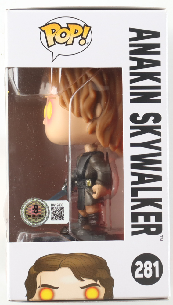 Hayden Christensen Signed "Star Wars" #281 Anakin Skywalker Bobble-Head Funko Pop! Vinyl Figure (Beckett) at PristineAuction.com Hayden Christensen Signed "Star Wars" #281 Anakin Skywalker Bobble-Head Funko Pop! Vinyl Figure (Beckett) at PristineAuction.com