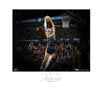 Shai Gilgeous-Alexander Signed LE Thunder "Rise Up" 16x20 Photo (Panini) at PristineAuction.com