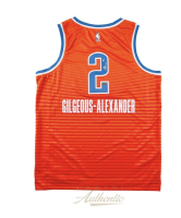 Shai Gilgeous-Alexander Signed Thunder Nike Authentic Jersey (Panini) at PristineAuction.com