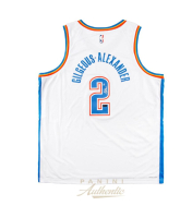 Shai Gilgeous-Alexander Signed Thunder Nike Authentic Jersey (Panini) at PristineAuction.com