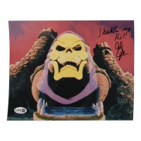 Alan Oppenheimer Signed "He-Man and the Masters of the Universe" 8x10 Photo Inscribed "Skeletor Says Hi!" (JSA) at PristineAuction.com