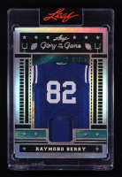 Raymond Berry 2025 Leaf Glory of the Game Used #GU44 #20/35 at PristineAuction.com