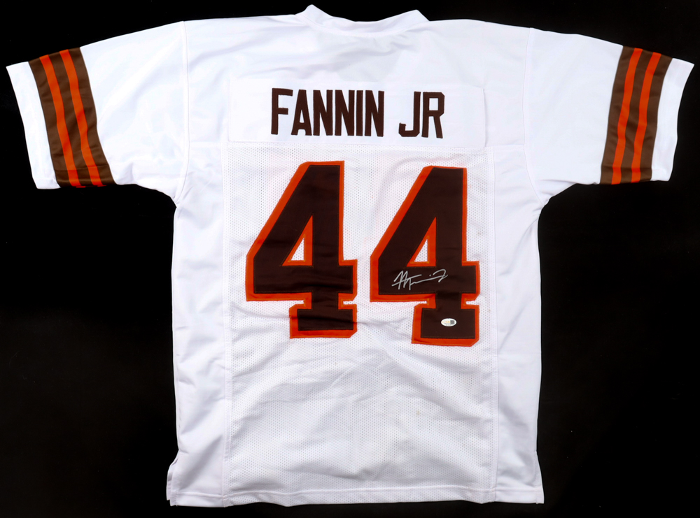 Harold Fannin Jr. Signed Jersey (JSA) at PristineAuction.com Harold Fannin Jr. Signed Jersey (JSA) at PristineAuction.com